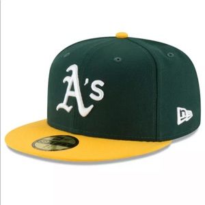 NEW ERA - MLB Baseball Hat - Oakland Athletics 59FIFTY Fitted Cap - 2 Tone